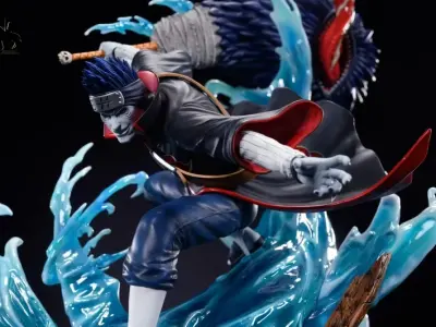 Epic image Hoshigaki Kisame with sword Samehada shown