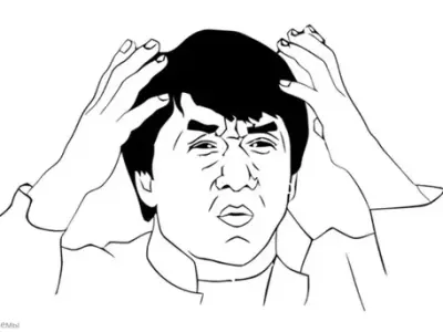 The Jackie Chan meme - A master of confused reactions