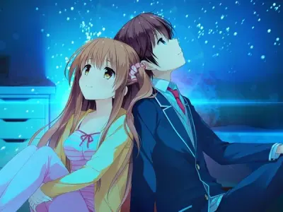 Discover romantic beauty through love anime images