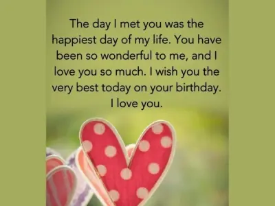 Heartfelt love wishes to make your partner smile today