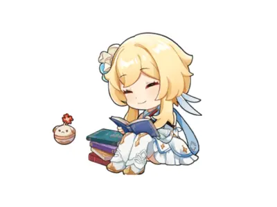 Adorable Lumine chibi images to share with your friends