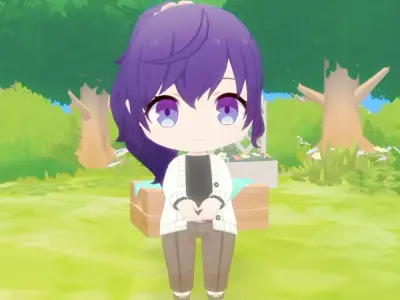 Stunning Mafuyu chibi wallpapers to brighten your mood