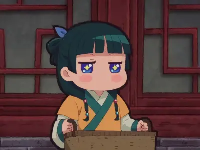 Discover the most adorable Maomao chibi fan art online