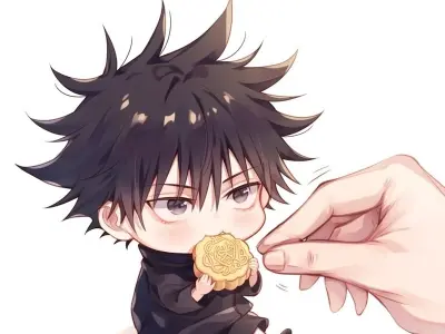 Unique Megumi chibi drawings for anime and manga lovers