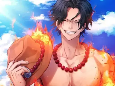 Stunning image Portgas D. Ace in epic One Piece battle