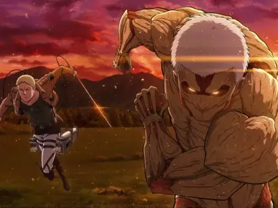 High-quality image Reiner Braun showing Titan transformation