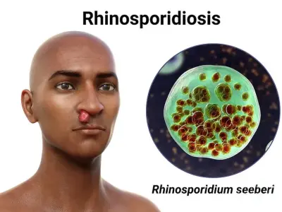 Rhinosporidiosis - A chronic granulomatous fungal infection