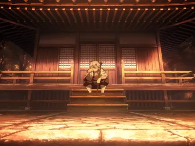 Stunning image Sanemi showcasing his fierce personality