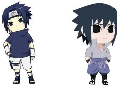 Stunning Sasuke chibi artwork loved by anime lovers