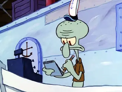 Collection of trending Squidward meme images