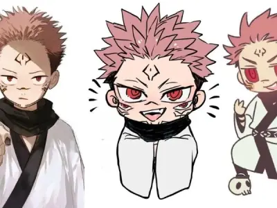 Discover unique Sukuna chibi art styles for anime fans