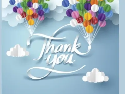 Heartfelt thank you for wishes to share with loved ones