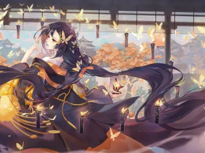 Discover stunning traditional female anime images online