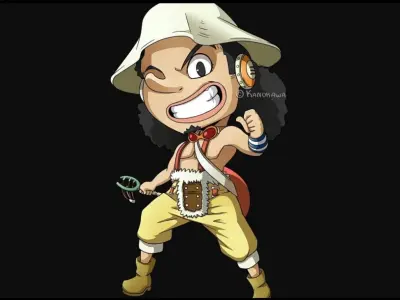 Experience the funniest moments with Usopp chibi look