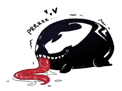 Unique Venom chibi fan art that you must check out