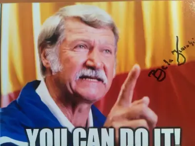 Rob Schneider's iconic 'you can do it' meme from Waterboy