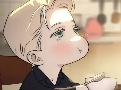 Unique Zhenya chibi fanart to brighten your wallpapers